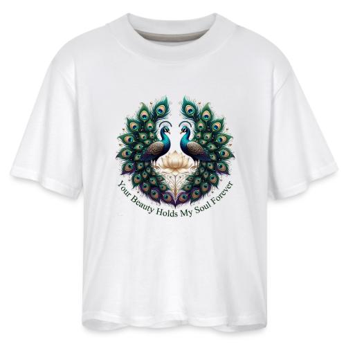 Your Beauty Holds My Soul Peacock Gifts T-Shirt - Women's Boxy Tee