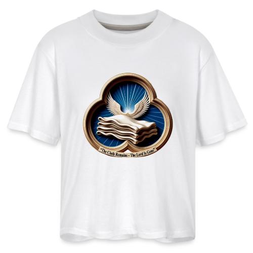 Easter The Cloth Remains T Shirt, Empty Tomb Gift - Women's Boxy Tee