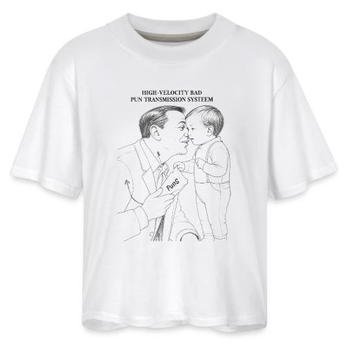 Dad Joke Blueprint T-Shirt - Women's Boxy Tee