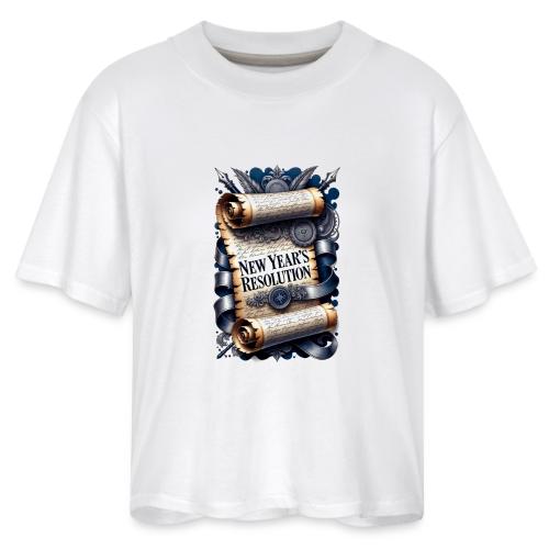 New Year's Resolution T-Shirt - Women's Boxy Tee