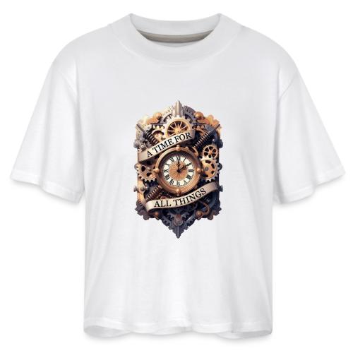 Ornate Clockwork T-Shirt - Women's Boxy Tee