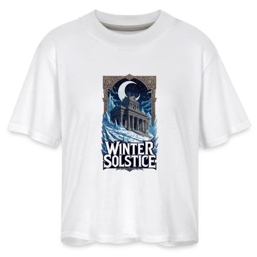 Winter Solstice Temple T-Shirt - Women's Boxy Tee