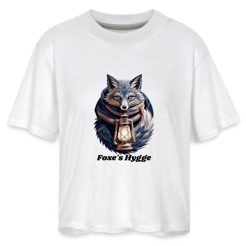 Hygge Ember Fox T-Shirt - Women's Boxy Tee