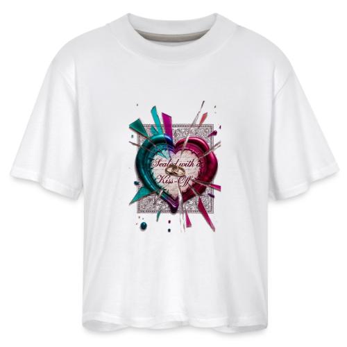 Sealed with a Kiss-Off T-Shirt - Women's Boxy Tee