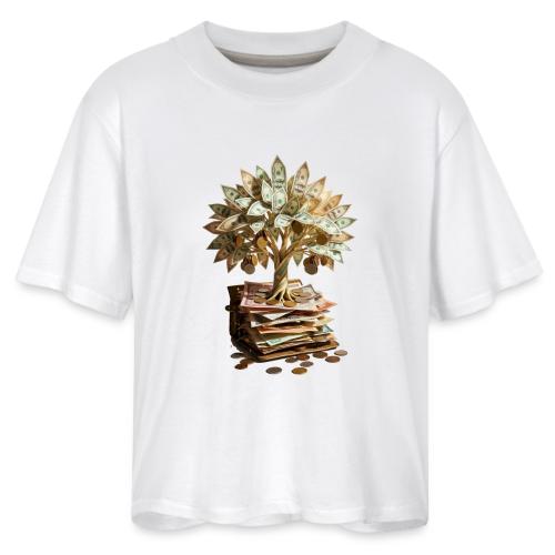 Dad Tax Collector T Shirt - Women's Boxy Tee
