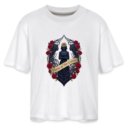 Women’s Day Thorn Crown T Shirt, Gift for Sister - Women's Boxy Tee