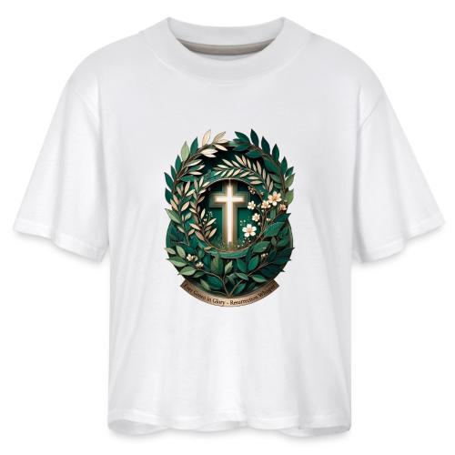 Easter Ever Green in Glory Laurel T Shirt, Gift - Women's Boxy Tee