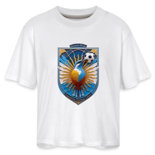 Argentina Hornero Soccer T Shirt, Football Gift - Women's Boxy Tee