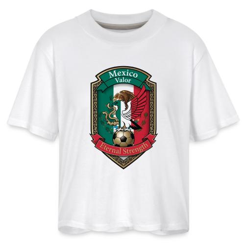 Mexico Eagle Valor T-Shirt, Pride Badge Gift - Women's Boxy Tee