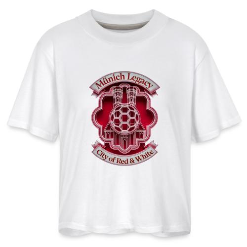 Munich Pride Fan T Shirt, Football City Pride Gift - Women's Boxy Tee