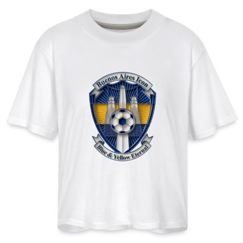 Buenos Aires Icon T Shirt, Soccer City Pride Gift - Women's Boxy Tee