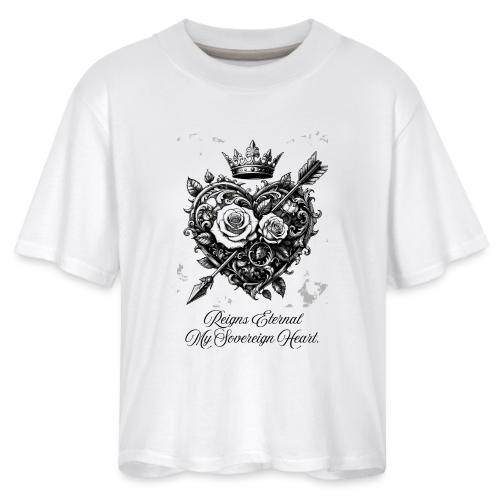 Royal Heart T-Shirt, Mug, & Leggings - Women's Boxy Tee