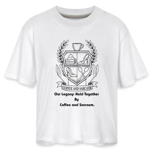 Sarcastic Mom T-Shirt, Mug - Women's Boxy Tee