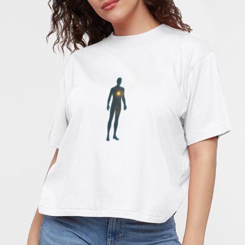 Glowing Chest Personl - Women's Boxy Tee