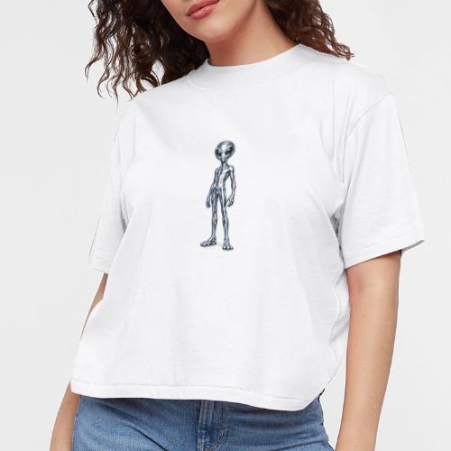 Silver Alien - Women's Boxy Tee