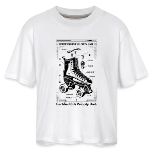 Retro Roller Skate T-Shirt - Women's Boxy Tee