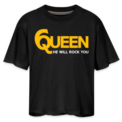 Queen - He Will Rock You - Women's Boxy Tee