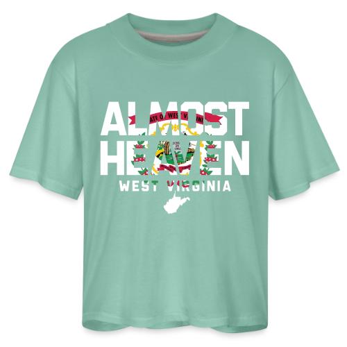 almost heaven_flag - Women's Boxy Tee