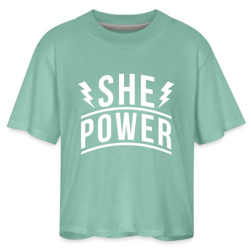 She Power - Women's Boxy Tee