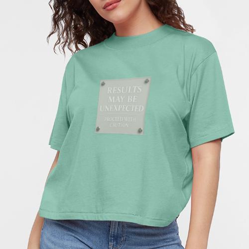 Results - White - Women's Boxy Tee