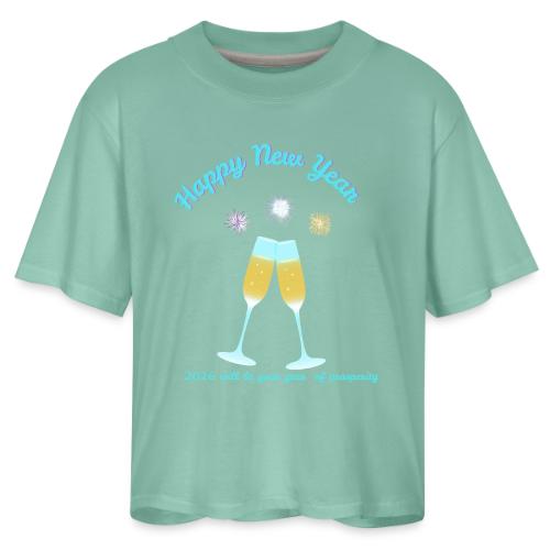 Happy New Year 2026 Prosperity Design - Women's Boxy Tee