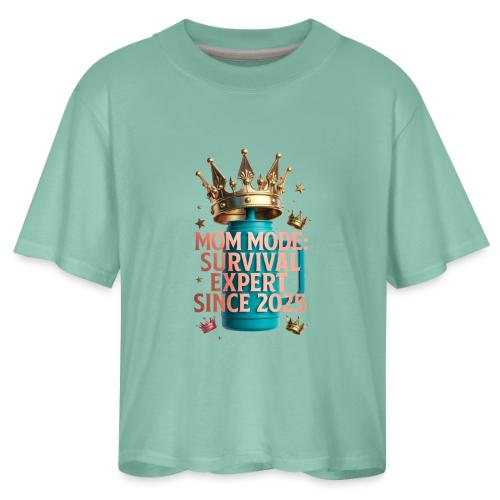 Mom Mode Survival Expert Tee - Women's Boxy Tee