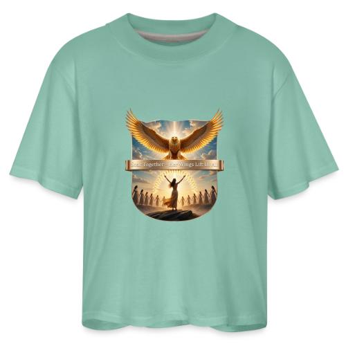 Women’s Day Eagle Matriarch T Shirt,, Gift for Mom - Women's Boxy Tee
