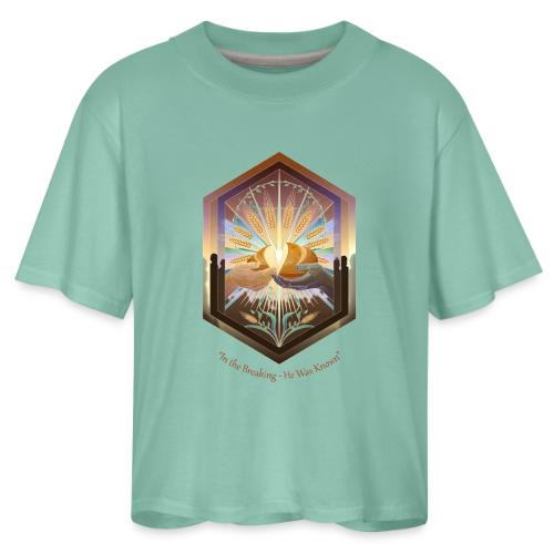 Easter In the Breaking He Was Known T Shirt, Gift - Women's Boxy Tee