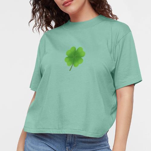 Four leaf clover - Women's Boxy Tee