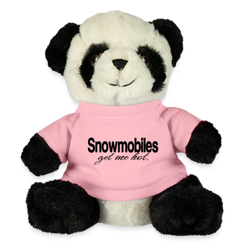Snowmobiles Get Me Hot - Panda Bear