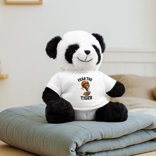 Fear The Tiger Football Helmet T-Shirt - Panda Bear