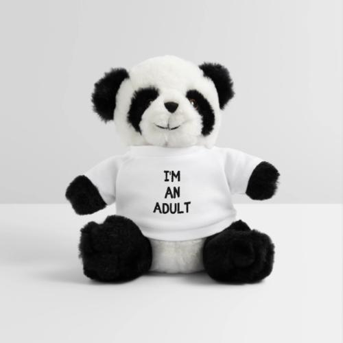 I'M AN ADULT t-shirt - Panda Bear