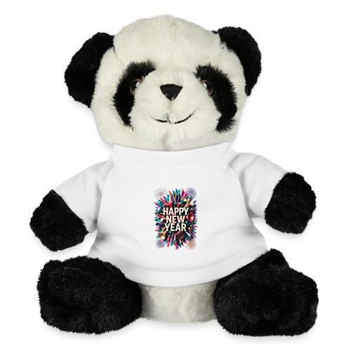 New Year's Party Horn T-Shirt - Panda Bear