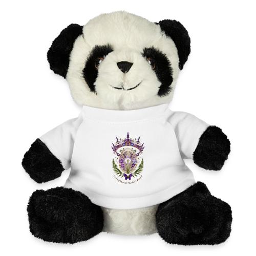 Spring Meadow Crown Tee, Cottagecore Renewal Gift - Panda Bear