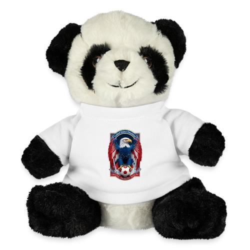 USA Eagle Emblem T Shirt, USA Soccer Pride Gift - Panda Bear