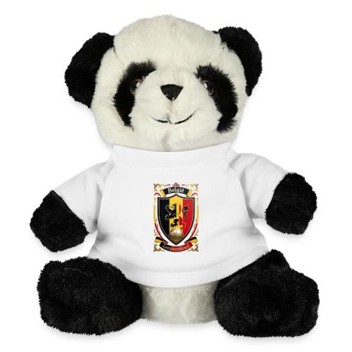 Belgium Lion Crest T-Shirt, Belgian Flag Gift - Panda Bear