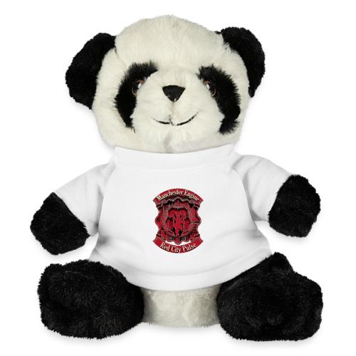 Red Manchester T Shirt, Red Soccer City Pride Gift - Panda Bear