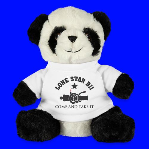 Lone Star BJJ - Come and Take It - Black and Red - Panda Bear