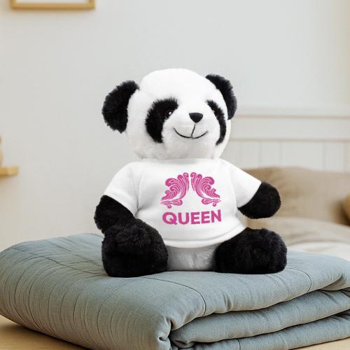 Queenlisse™ Signature Crown T-Shirt – Elegant - Panda Bear