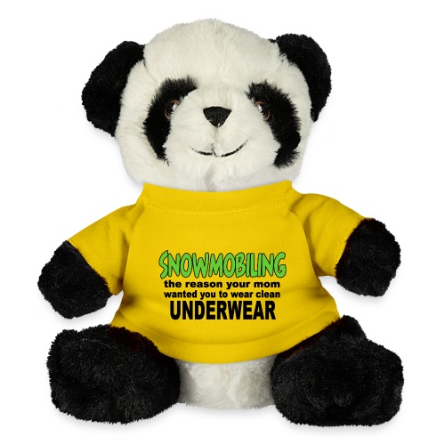 Snowmobiling Underwear - Panda Bear