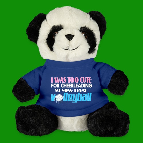 Too Cute For Cheerleading Volleyball - Panda Bear