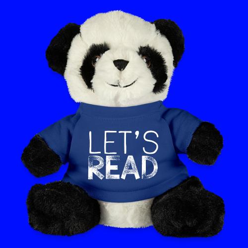 Let's Read Teacher Pillow Classroom Library Pillow - Panda Bear