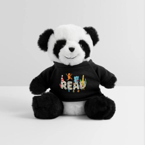 Whimsical READ Kids Cartoon - Panda Bear
