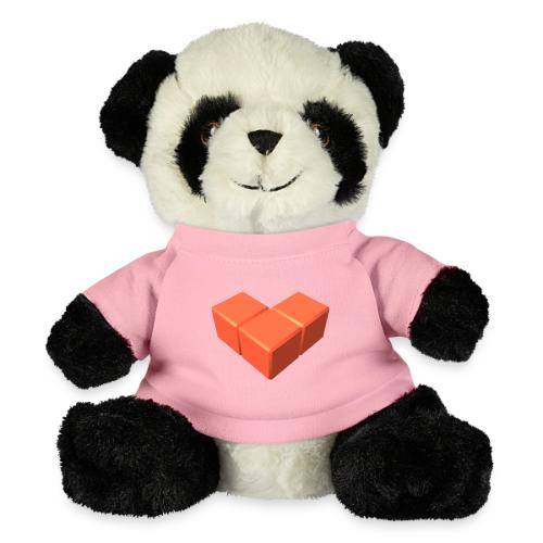 Blocksworld: Classic Heart Design - Panda Bear