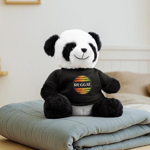 Reggae celebration vibrant rasta music design - Panda Bear