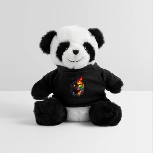 Cosmic Galaxy Rainbow Cat - Panda Bear