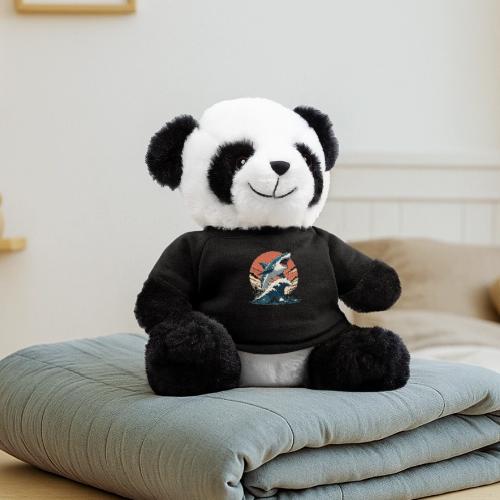 Fierce Shark Breaking Through Waves - Panda Bear