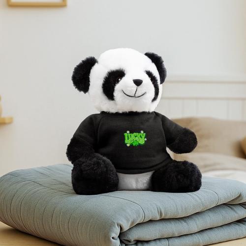 Lucky 70s Retro T-Shirt - Panda Bear