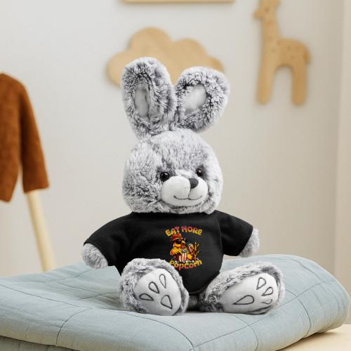 Eat More Popcorn - Rabbit