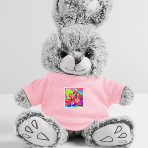 Pop Art Strawberries - Rabbit